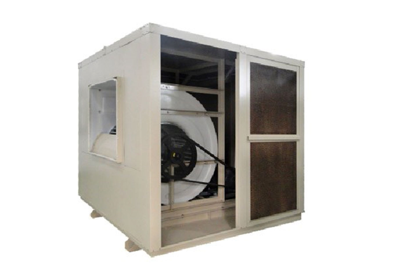 Refroidisseur de désert, refroidisseur d'air du flux d'air 18000cmh, refroidisseur d'air chaud de vente