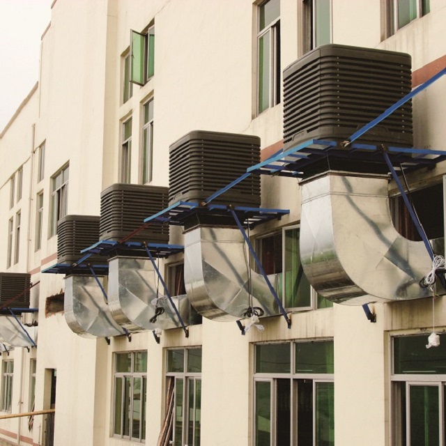 Systèmes de refroidissement par évaporation, Refroidisseur d'air extérieur, Refroidisseur d'air par évaporation 